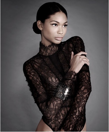 Chanel Iman is the business.