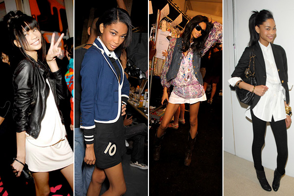 I love Chanel Iman She is young smart and beautiful
